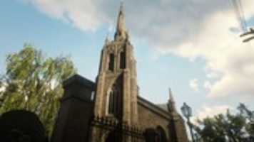 Free download Church [ Red Dead Redemption 2 Screenshot ] free photo or picture to be edited with GIMP online image editor